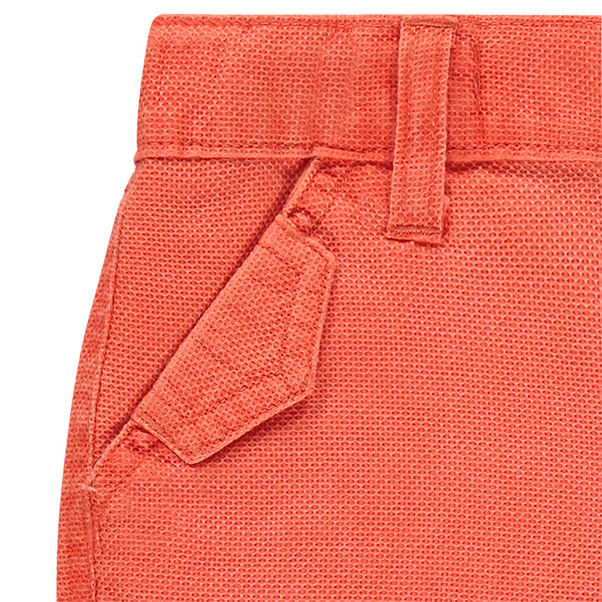 Bermuda surteint en coton fantaisie 