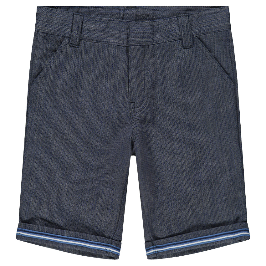 Bermuda chiné à poches italiennes 