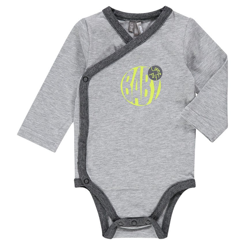 Lot de 7 bodies en jersey avec ouverture adaptée à l'âge 