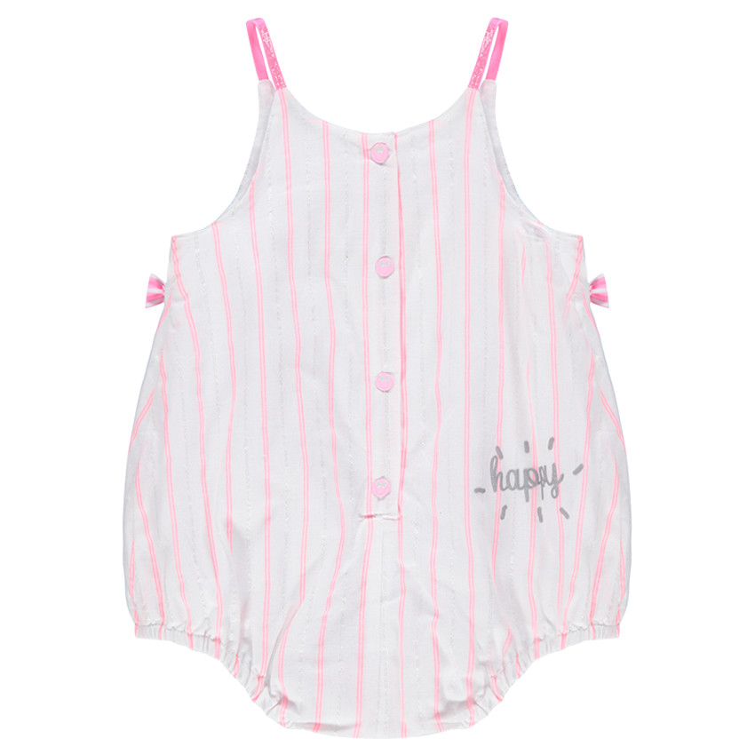 Combinaison courte avec rayures et print Minnie  Disney 