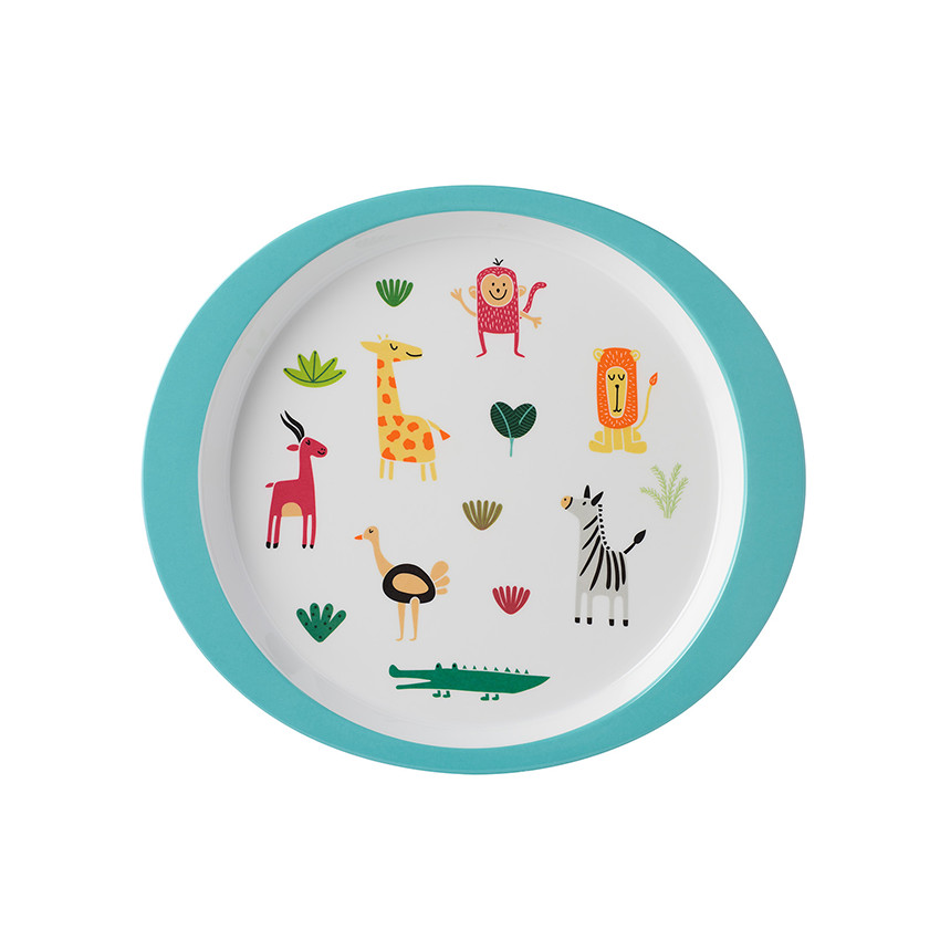 Assiette plate - Animal Friends 