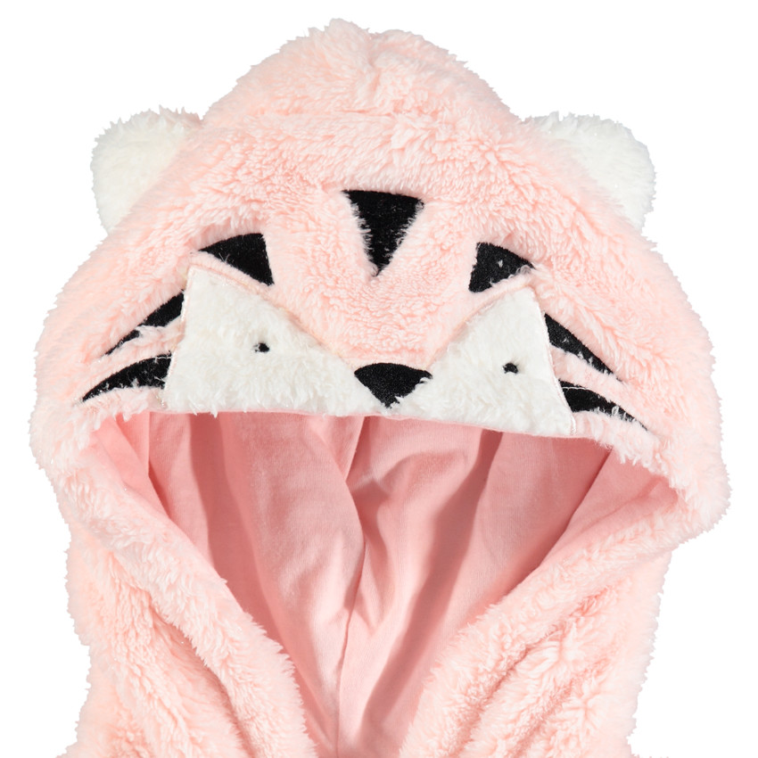 Robe de chambre en sherpa à capuche 