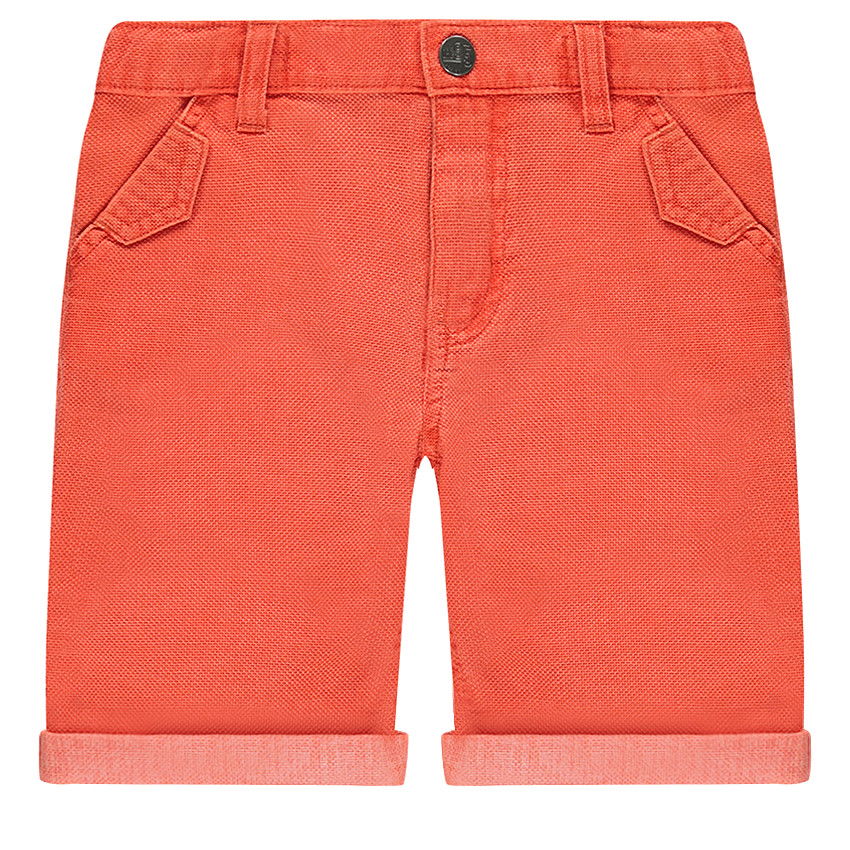 Bermuda surteint en coton fantaisie 