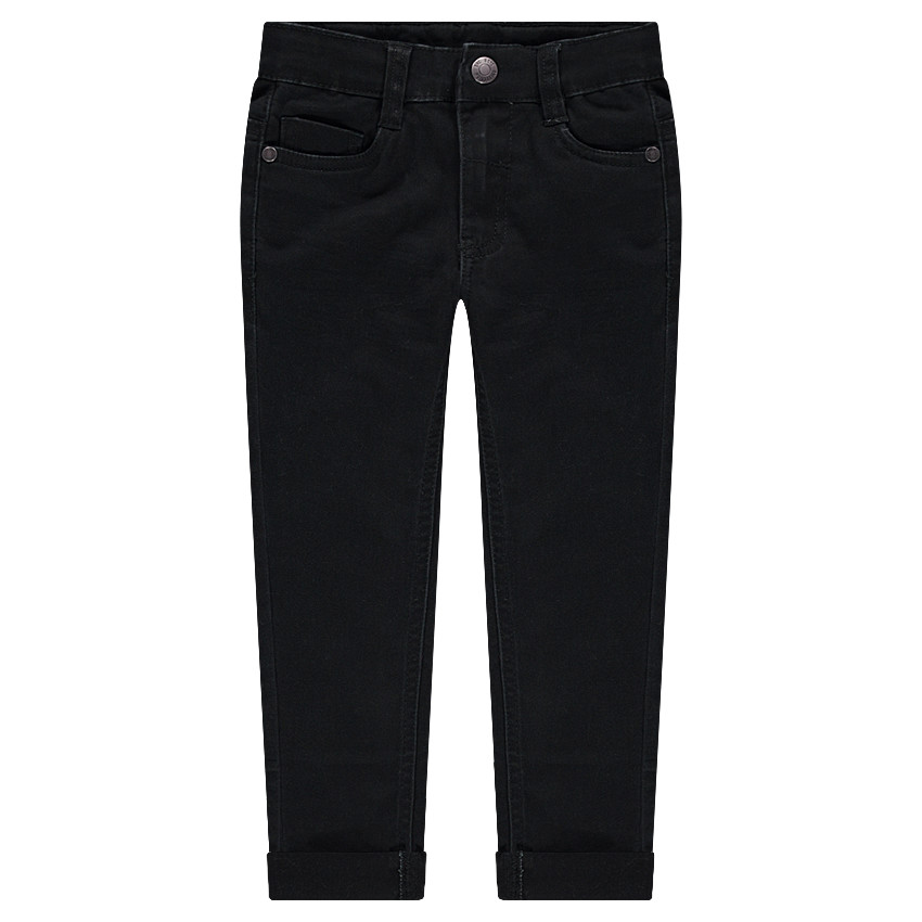 Pantalon effet crinkle avec poche à inscription reliéfée 