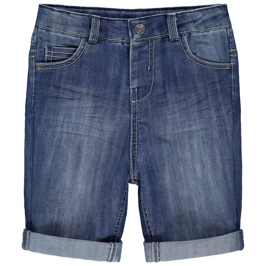 Bermuda en jean used  