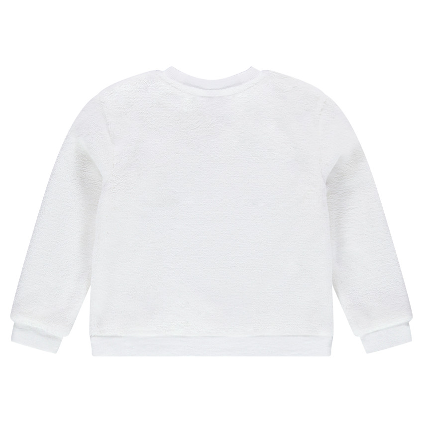 Sweat en molleton doublé sherpa 