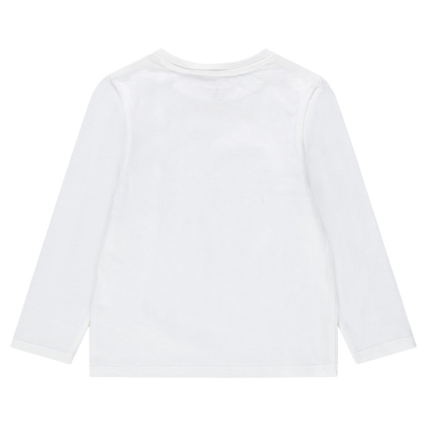 Tee-shirt manches longues en jersey avec print fantaisie 