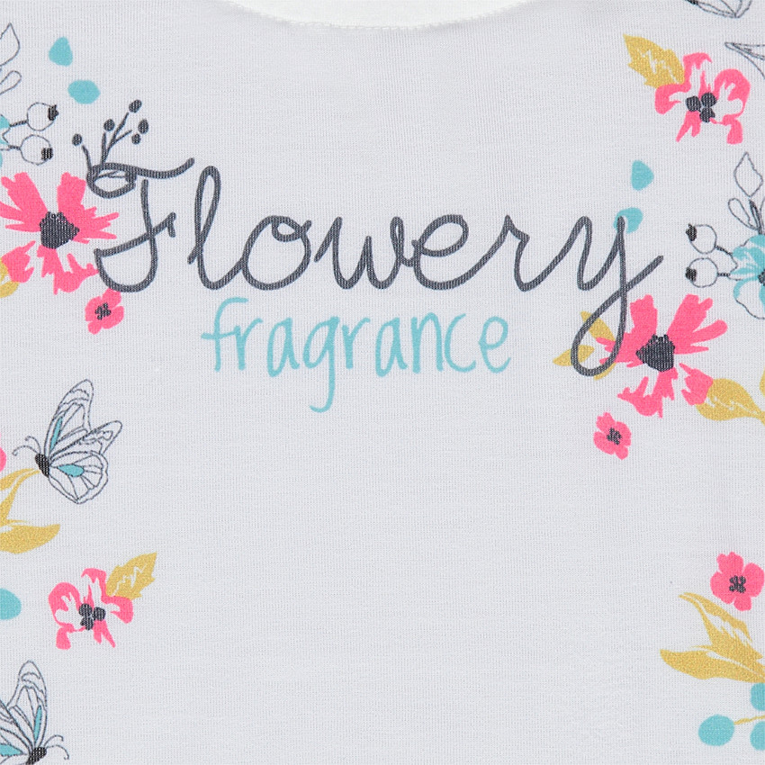 Tee-shirt manches courtes forme boîte avec sublimation sur le devant 