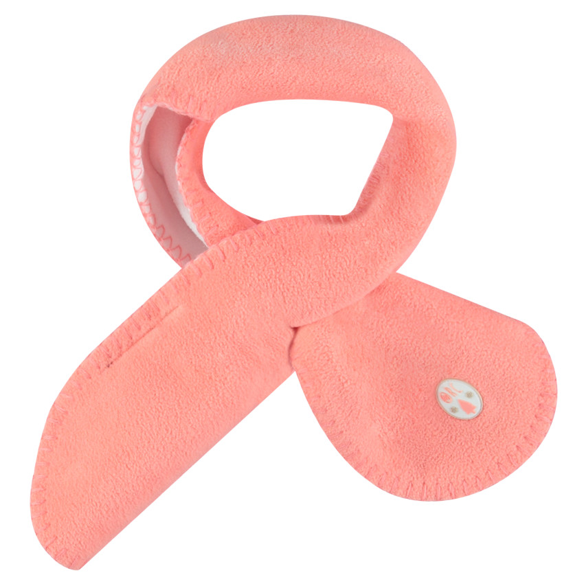 Echarpe micropolaire avec patch fantaisie 