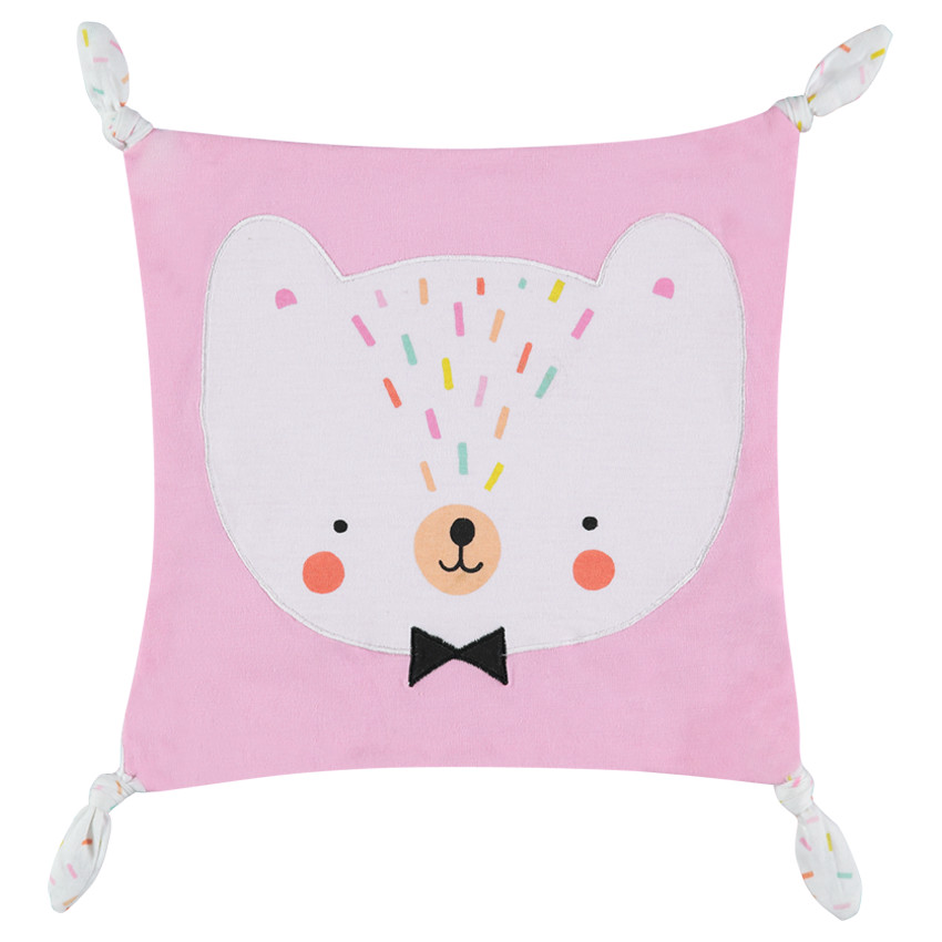 Doudou en jersey avec motif chat 