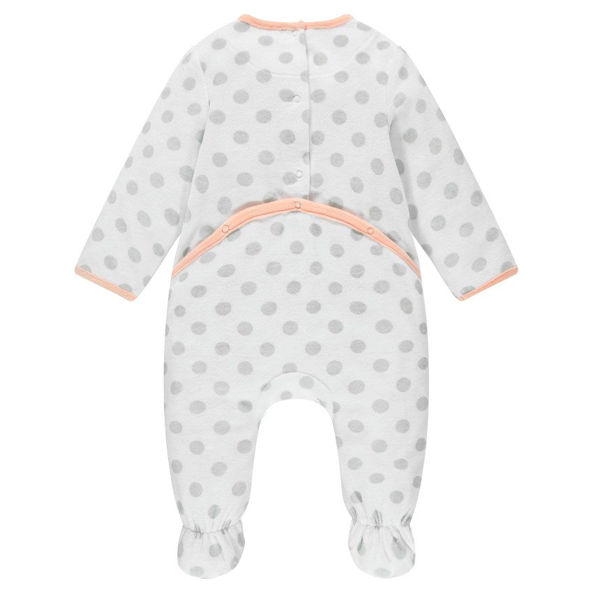 Dors-bien en velours à pois Disney Minnie 