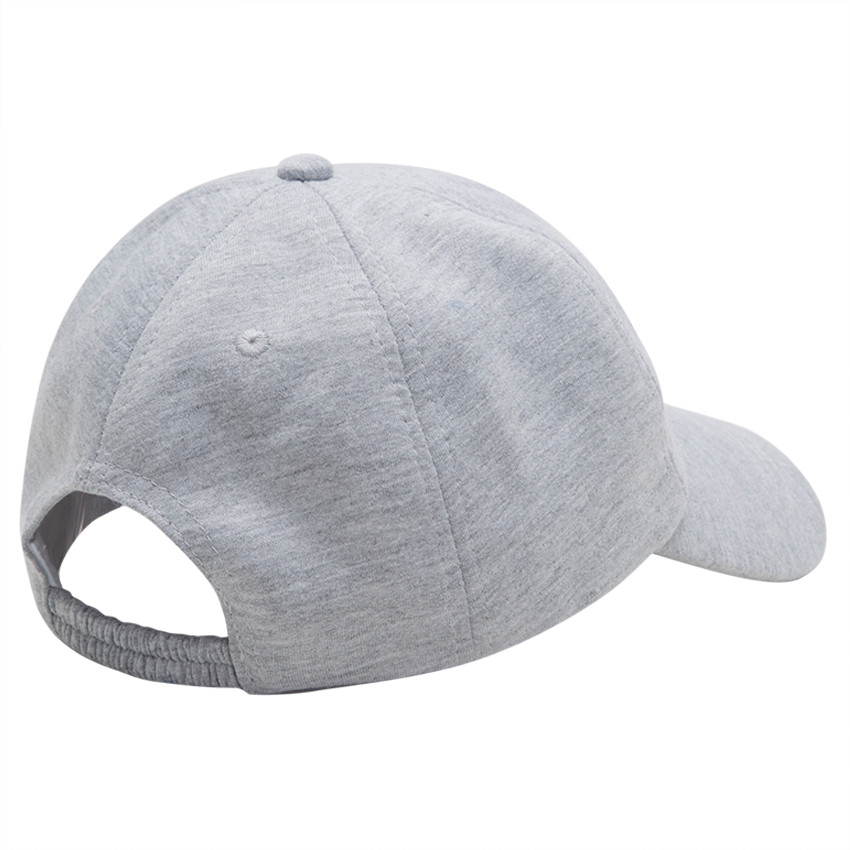 Casquette en jersey avec inscription brodée 