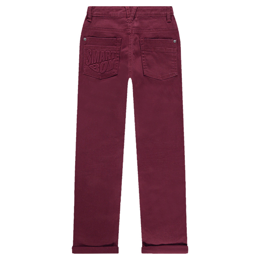 Junior - Pantalon surteint effet crinkle avec inscription reliefée 