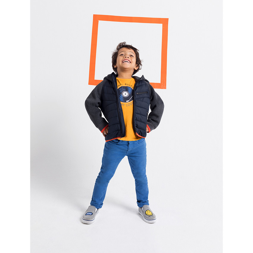 Tee-shirt manches longues en jersey avec print fantaisie 