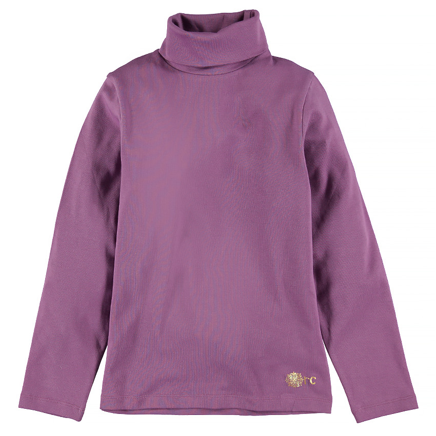 Junior - Sous-pull col roulé en coton stretch 