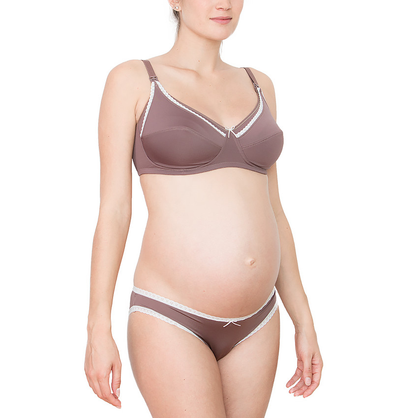 Soutien-gorge de grossesse et d'allaitement en dentelle  