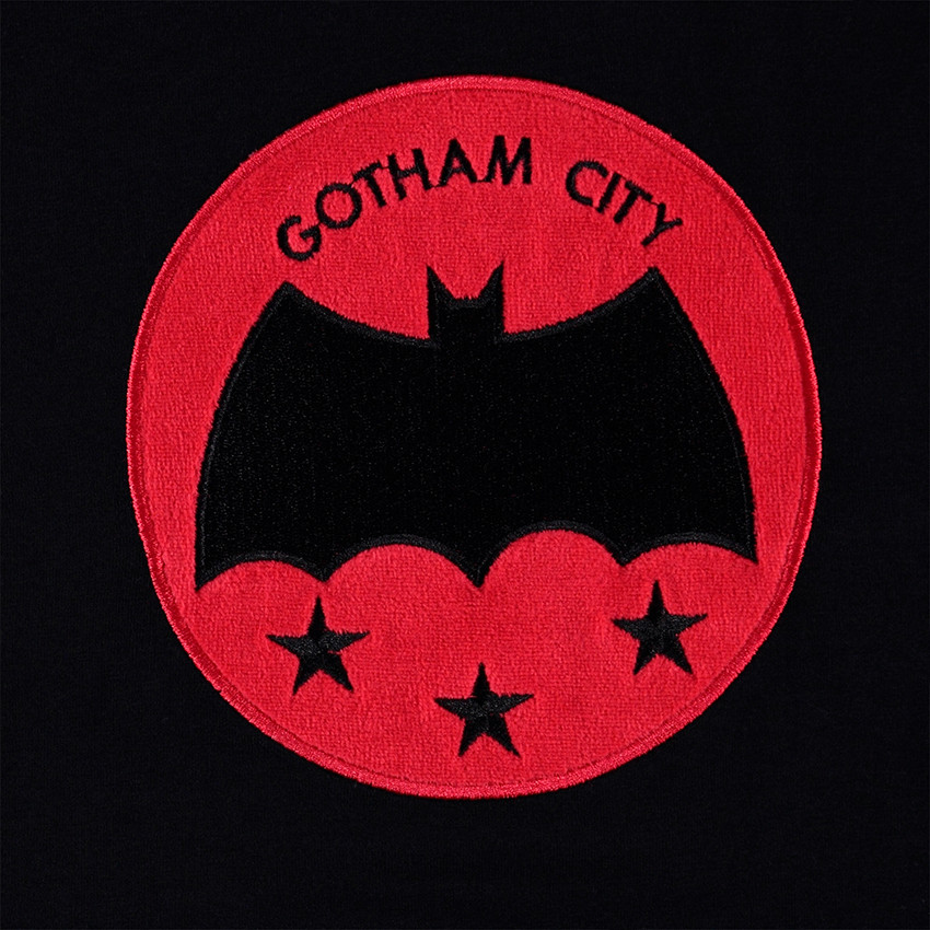 Junior - Pyjama avec badge Warner Batman et pantalon à étoiles 