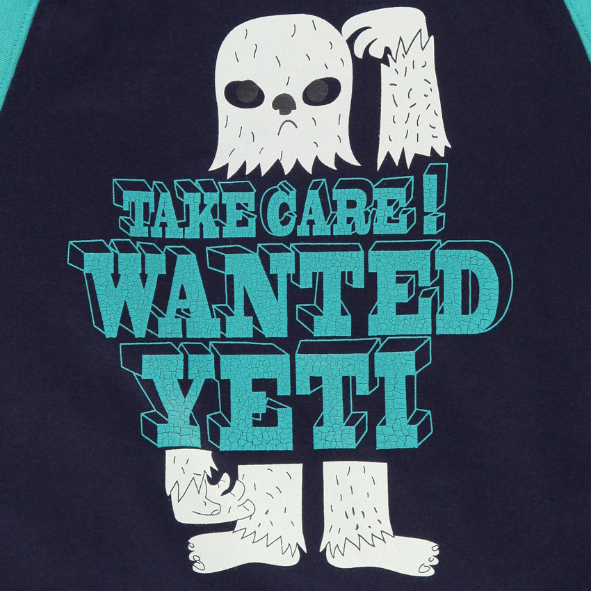 Pyjama court en jersey avec print créature 