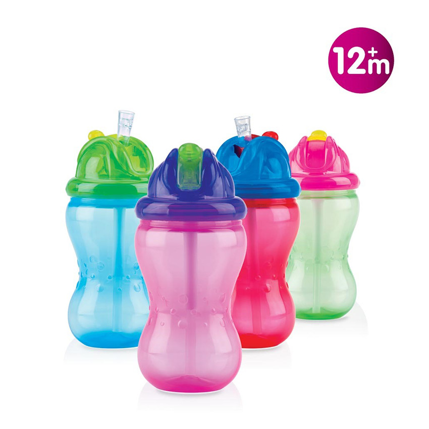 Gobelet avec paille Flip it - 360ml - 12 mois et plus 