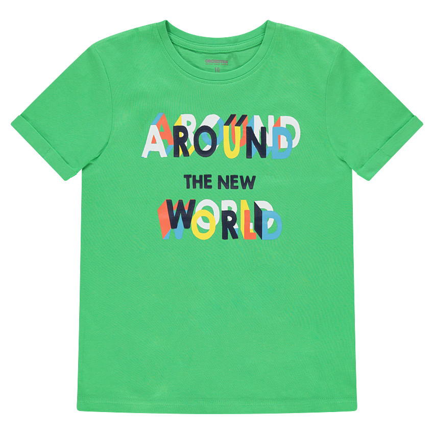 Junior - Tee-shirt manches courtes en jersey avec motif printé 