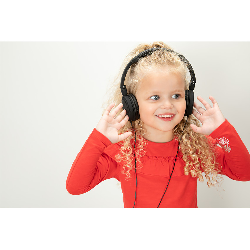 Tee-shirt manches longues en jersey avec volant et prints argentés 