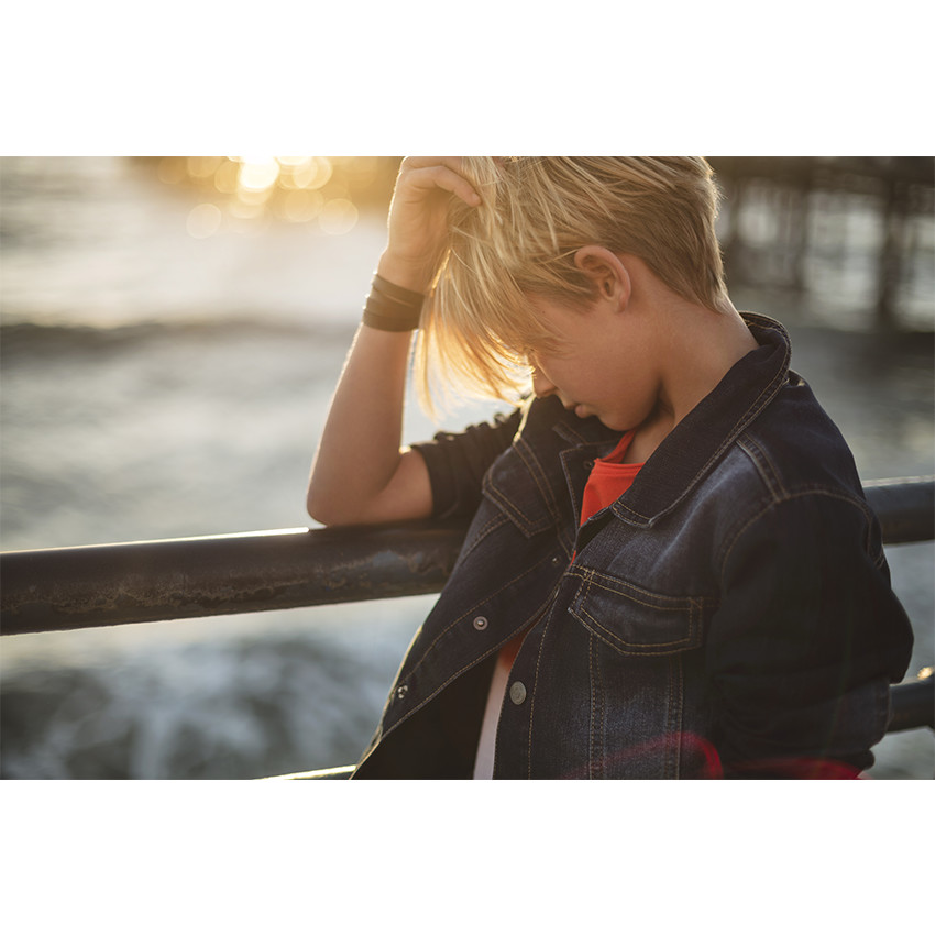 Veste en jeans effet used 