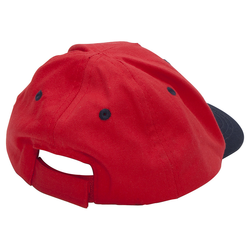Casquette en twill bicolore avec patchs Smiley 