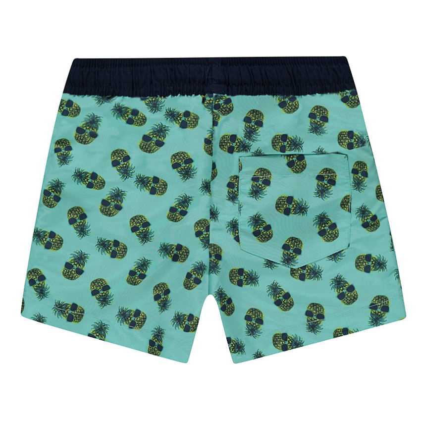 Boxer de bain avec ananas all-over 