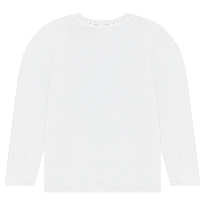 Junior - Tee-shirt manches longues en jersey avec lapin et effet de tâches printés 