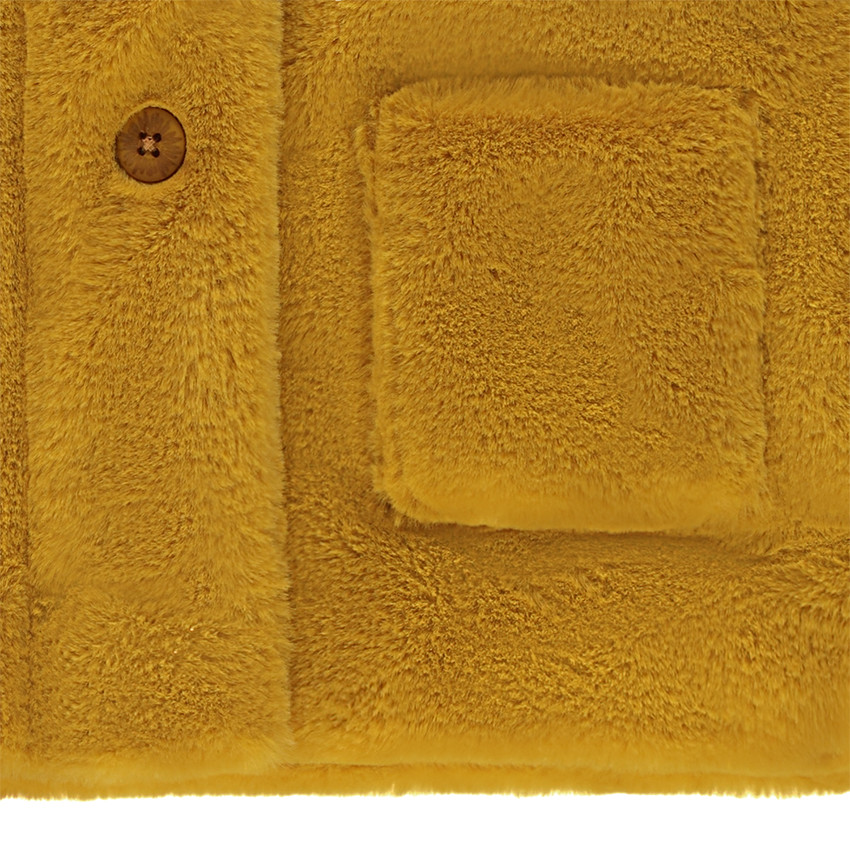 Parka à capuche en fausse fourrure doublée sherpa 