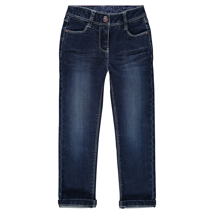 Junior - Jeans slim effet used 