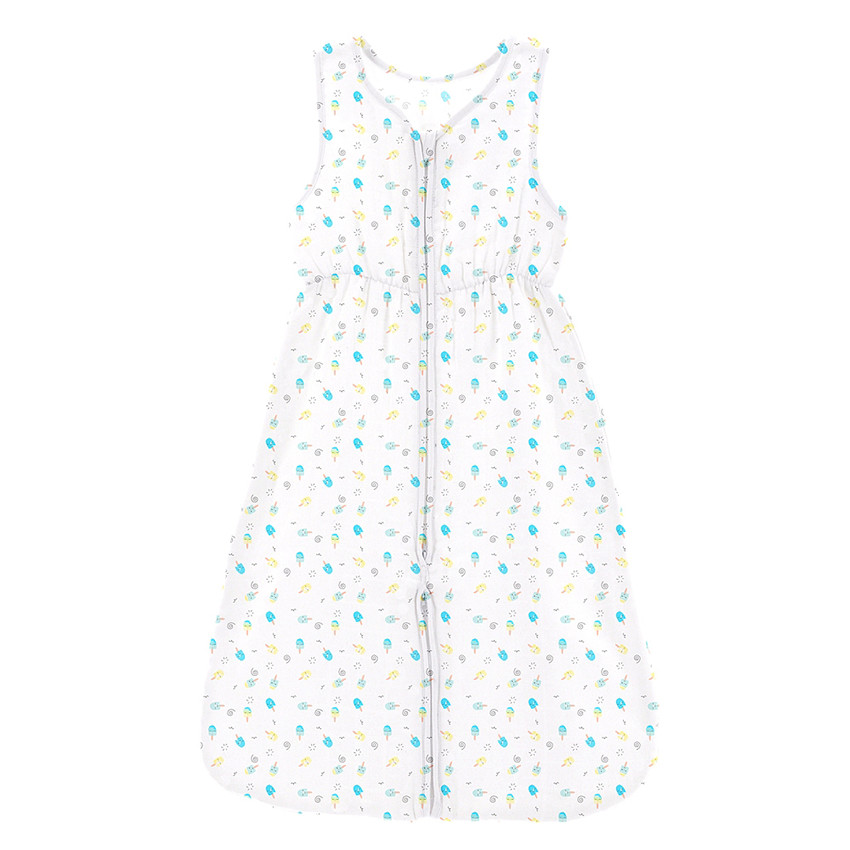 Gigoteuse été en bambou 0-6 mois - Freeze bleu 