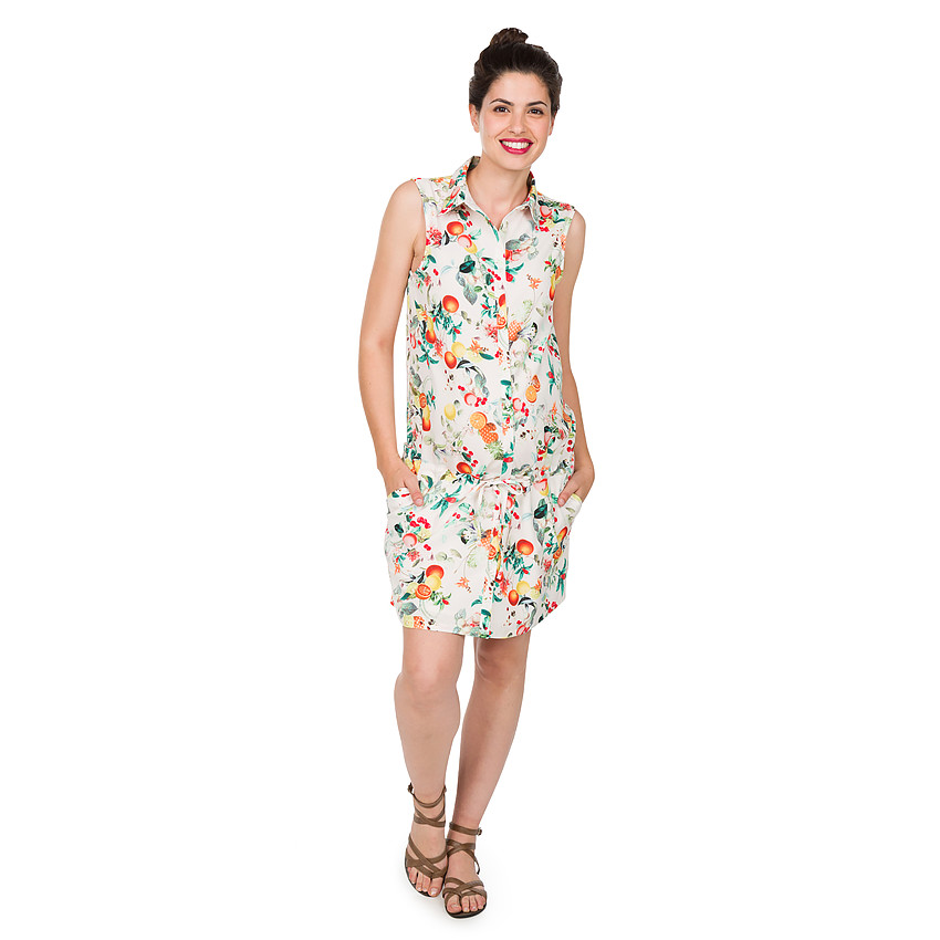 Robe de grossesse avec imprimé fruits all-over 