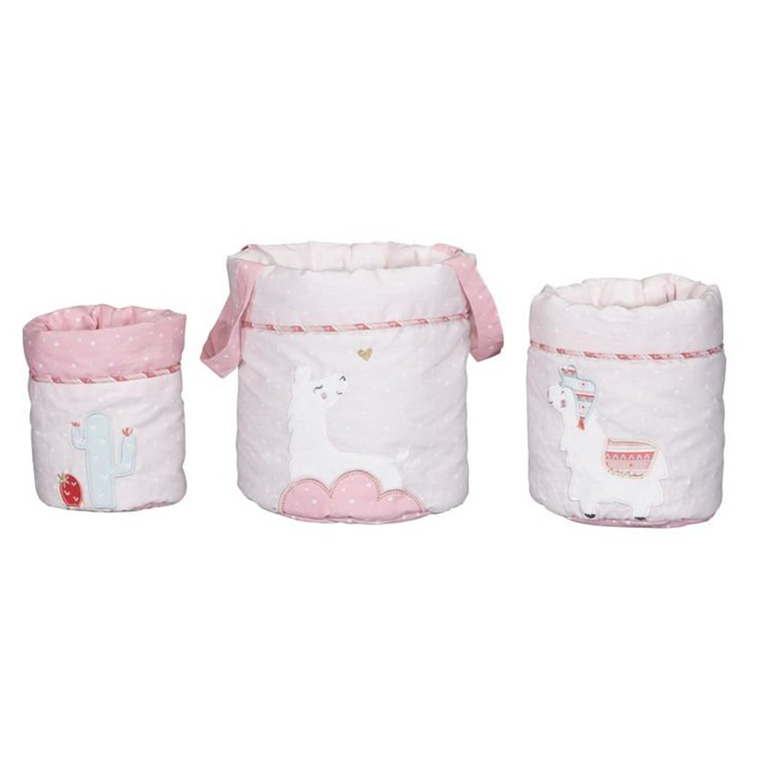 Lot de 3 panières gigognes - Mila 