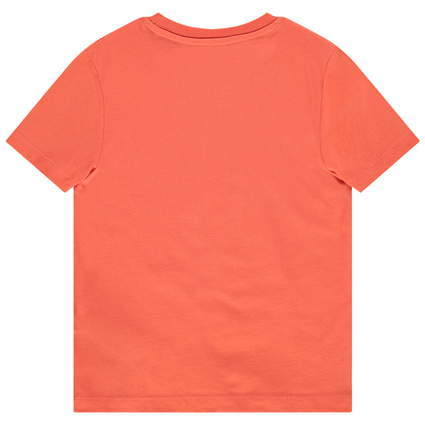 T-shirt manches courtes en coton print appareil photo plastifié 