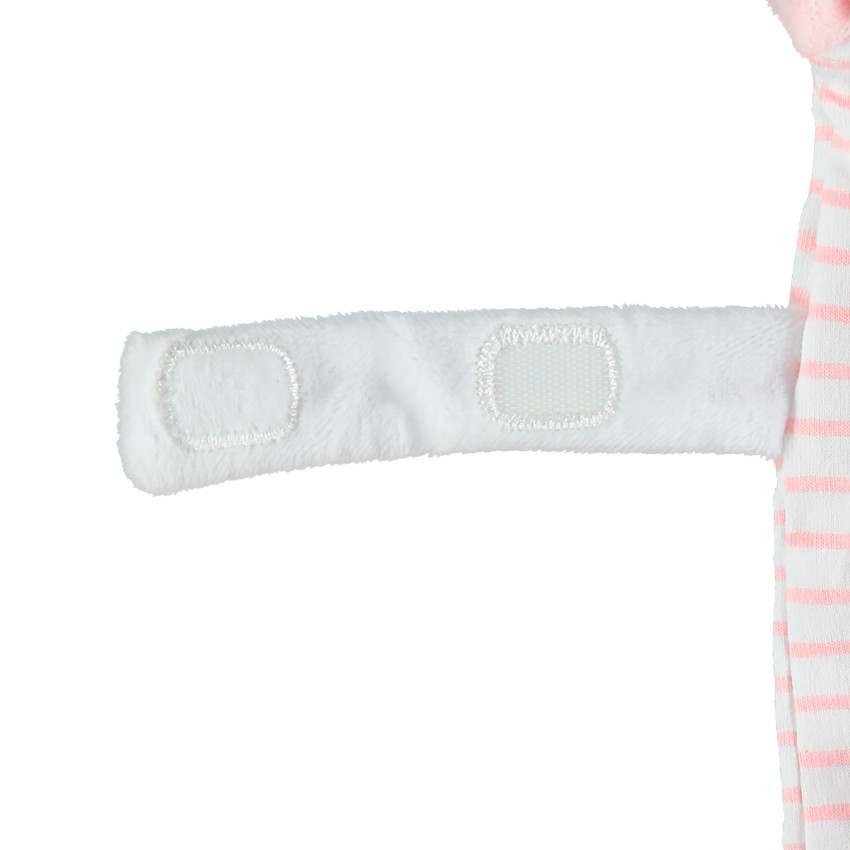 Doudou mouchoir chat en velours 