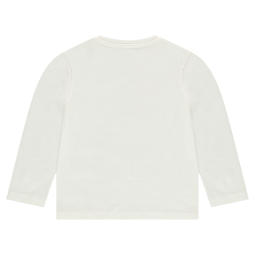 Tee-shirt manches longues en jersey avec print fantaisie 