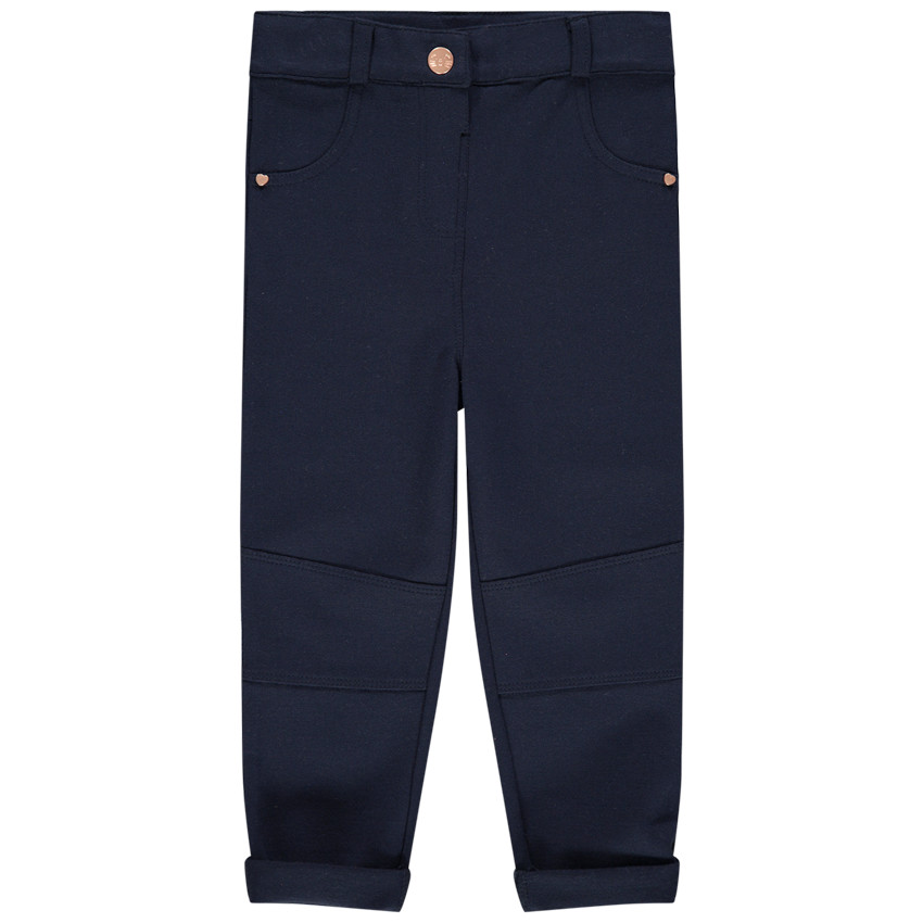 Pantalon en milano à découpes 