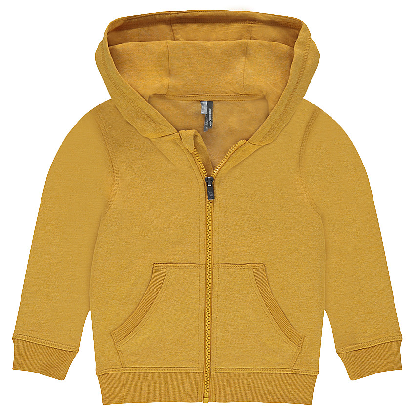 Junior - Gilet en molleton zippé à capuche 