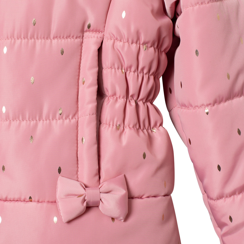 Parka matelassée doublée sherpa à capuche amovible 