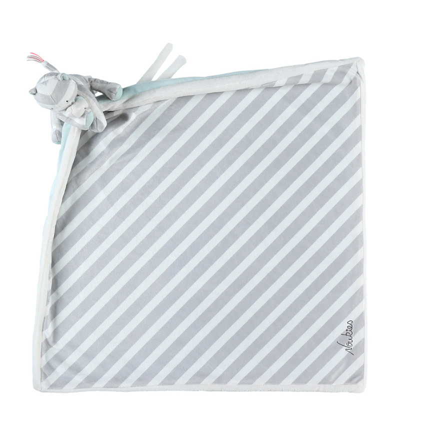 Couverture à peluche intégrée en Veloudoux® - Anna & Milo  
