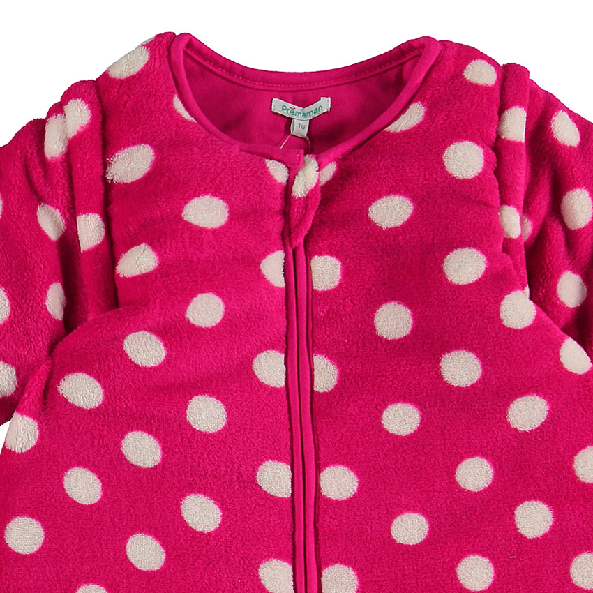 Turbulette en sherpa imprimé fantaisie (du 6 au 12 mois) 