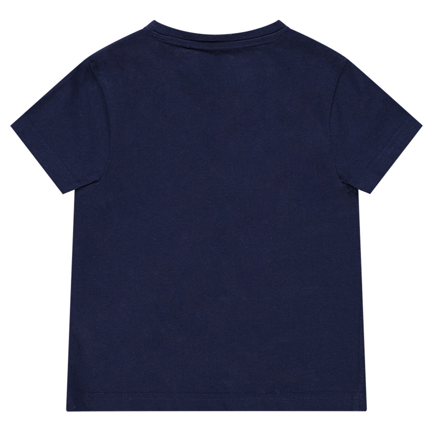 Tee-shirt manches courtes en jersey avec message printé 