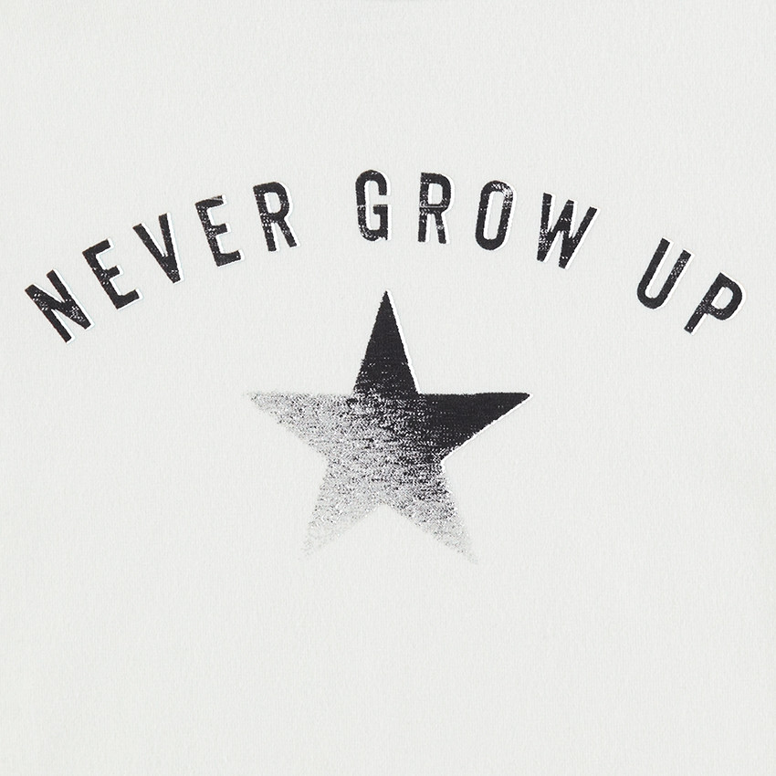 Junior - Sous-pull col roulé en jersey print étoile 