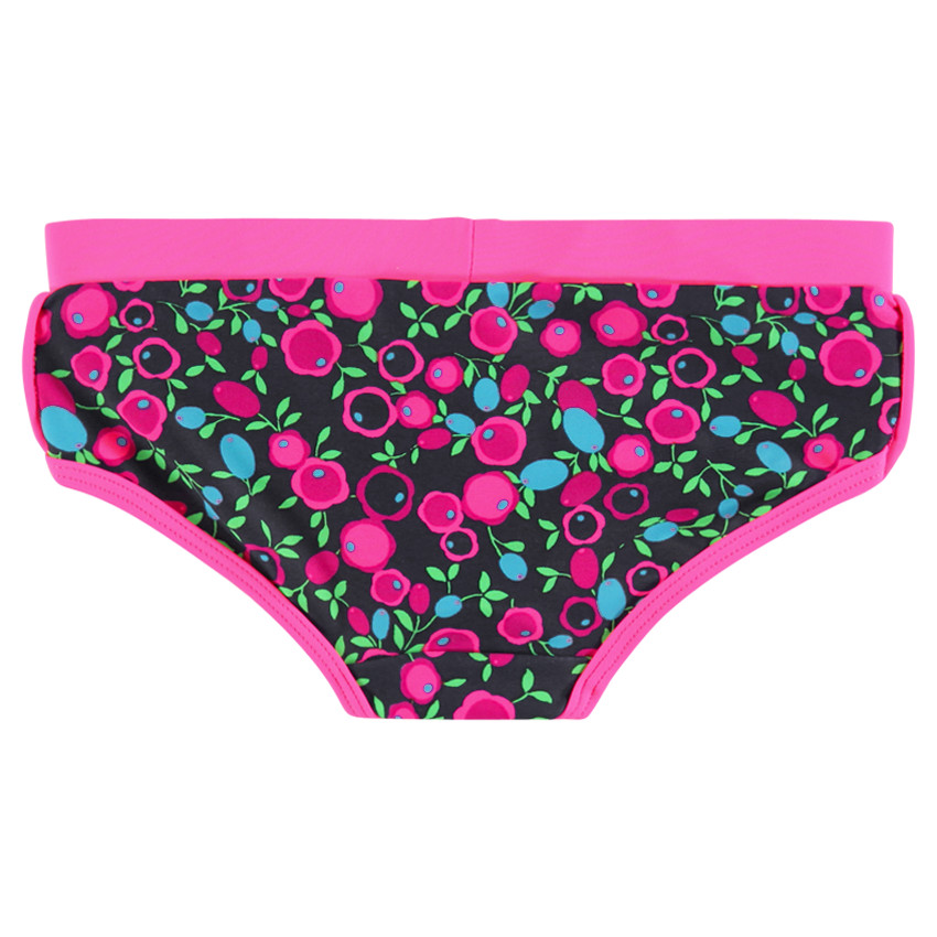 Maillot de bain 2 pièces imprimé fleuri 