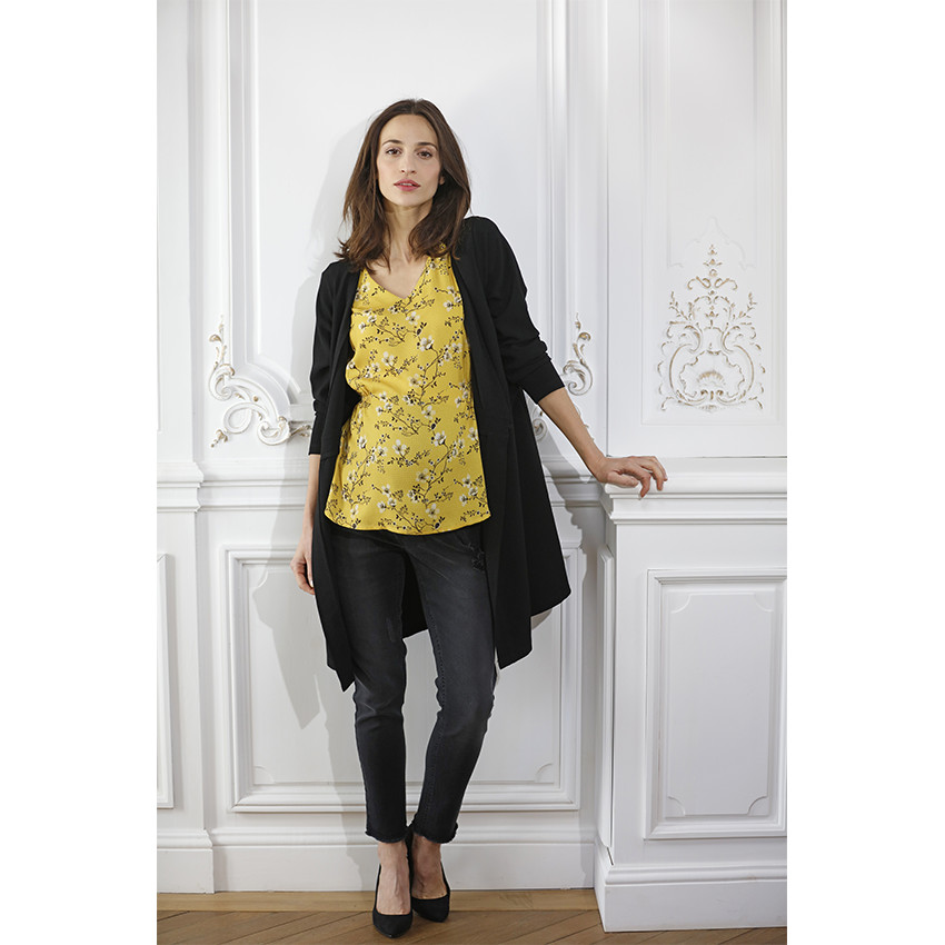 Veste de grossesse forme kimono 