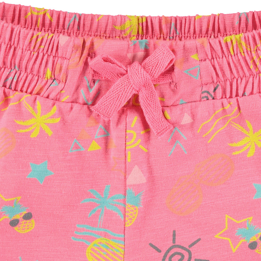 Short en jersey avec imprimé fantaisie all-over 