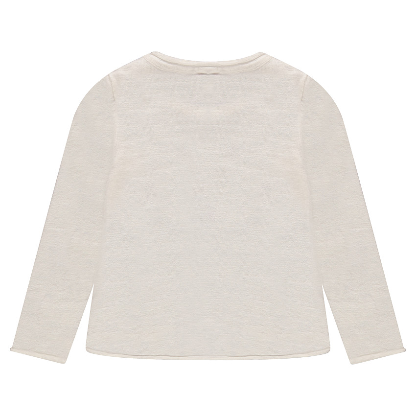 Pull fin en tricot avec motif fantaisie 