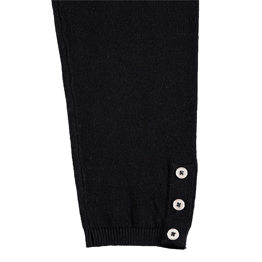 Legging en tricot avec boutons fantaisie 