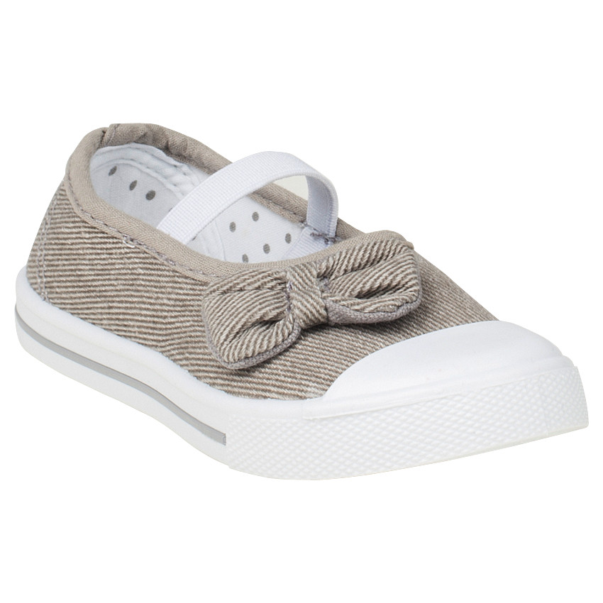 Babies en toile à élastique et noeud 